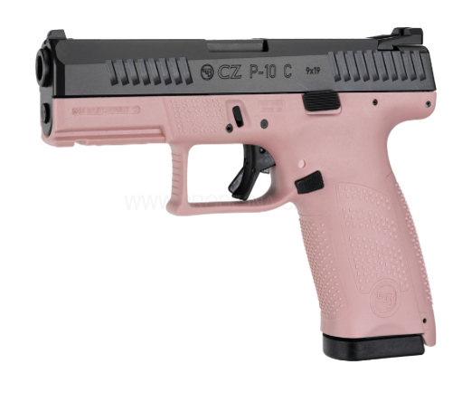 CZ P-10 C – Compact 9mm Striker-Fired Pistol in Pink